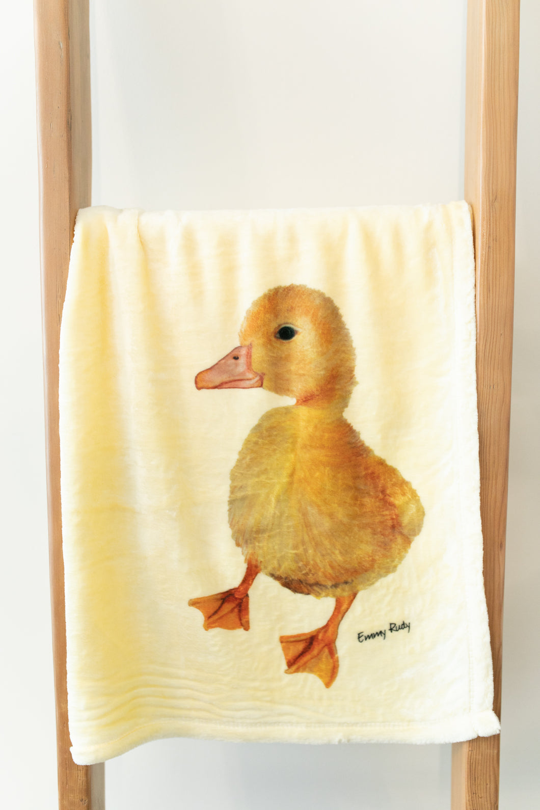 Duck Yellow Baby Blanket