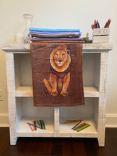 Load image into Gallery viewer, Lion Baby Blanket
